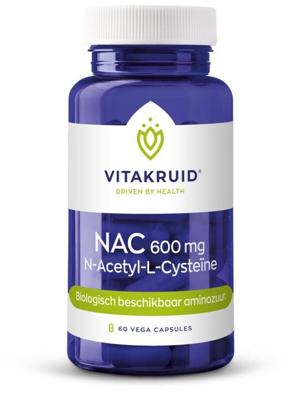 NAC 600 mg N-Acetyl-L-Cysteine Vitakruid