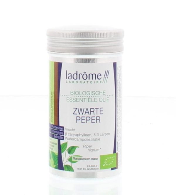 Zwarte peper olie bio Ladrome