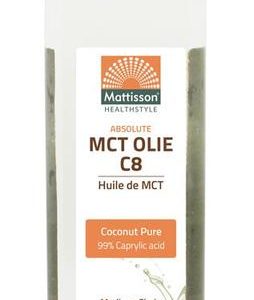 MCT olie C8 - coconut pure - 99% caprylic acid Mattisson