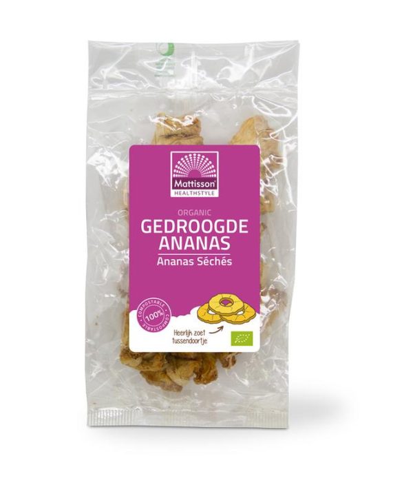 Organic gedroogde ananas bio Mattisson