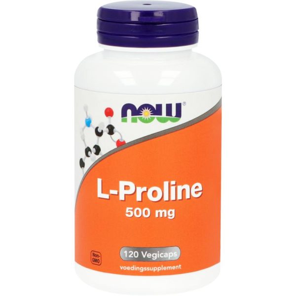 L-Proline 500 mg NOW