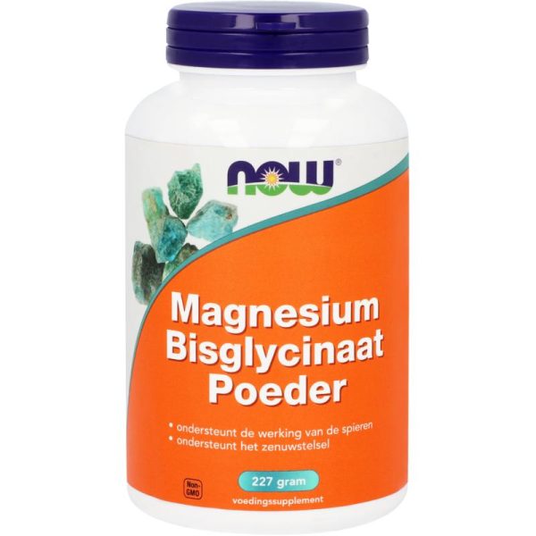 Magnesium bisglycinaat poeder NOW