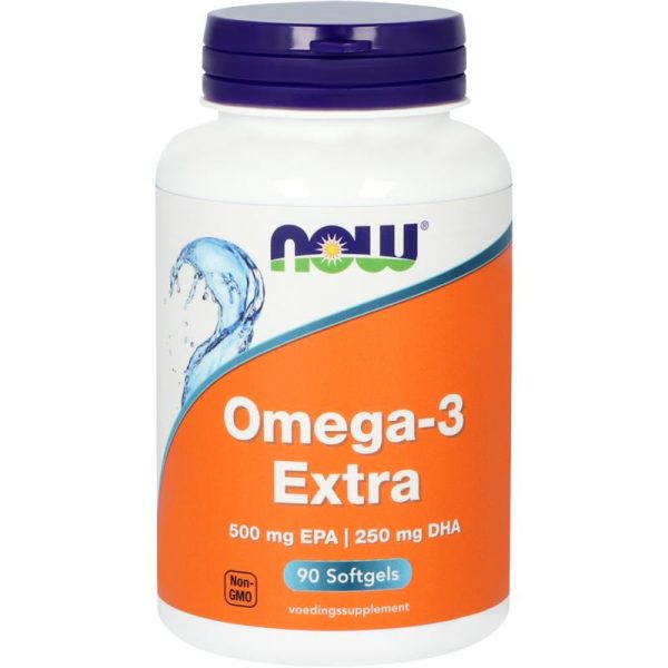 Omega-3 Extra 500 mg EPA 250 mg DHA NOW