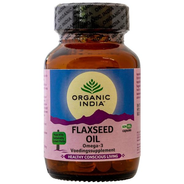 Flax seed oil vegan Organic India