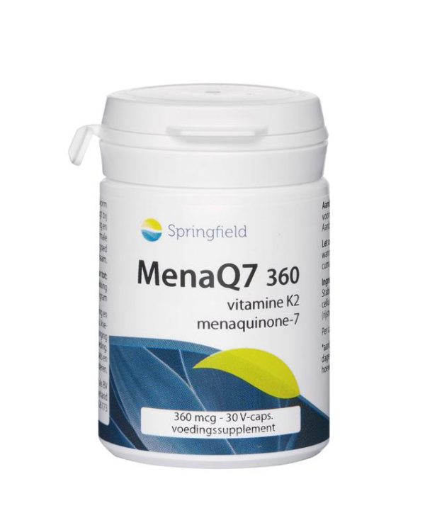 MenaQ7-360 vitamine K2 360 mcg Springfield