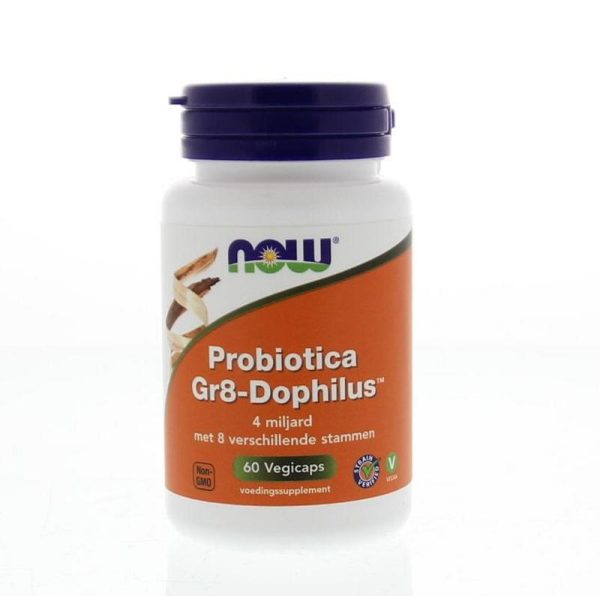 Biotica Gr8-dophilus vh probiotica NOW