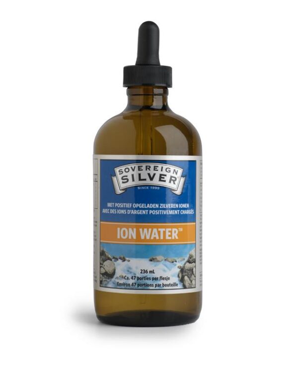 Sovereign silver ion water dropper top Nat Immunogenics