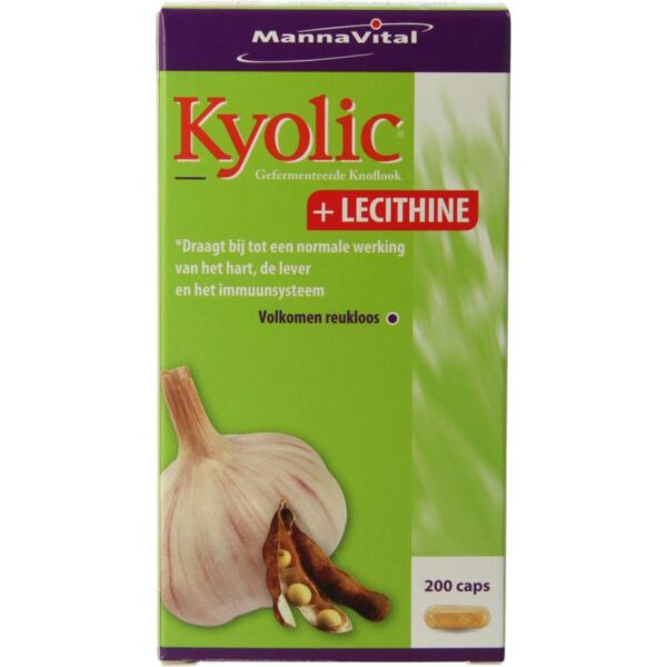 Kyolic + lecithine Mannavital