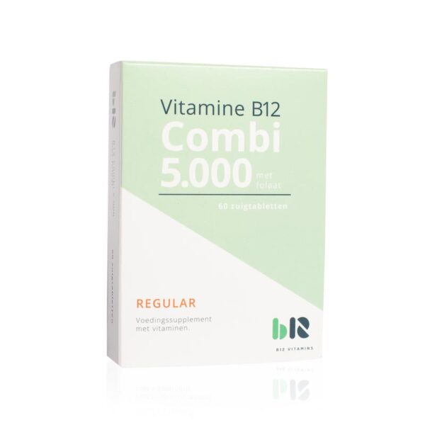 B12 Combi 5000 met folaat zonder B6 B12 Vitamins